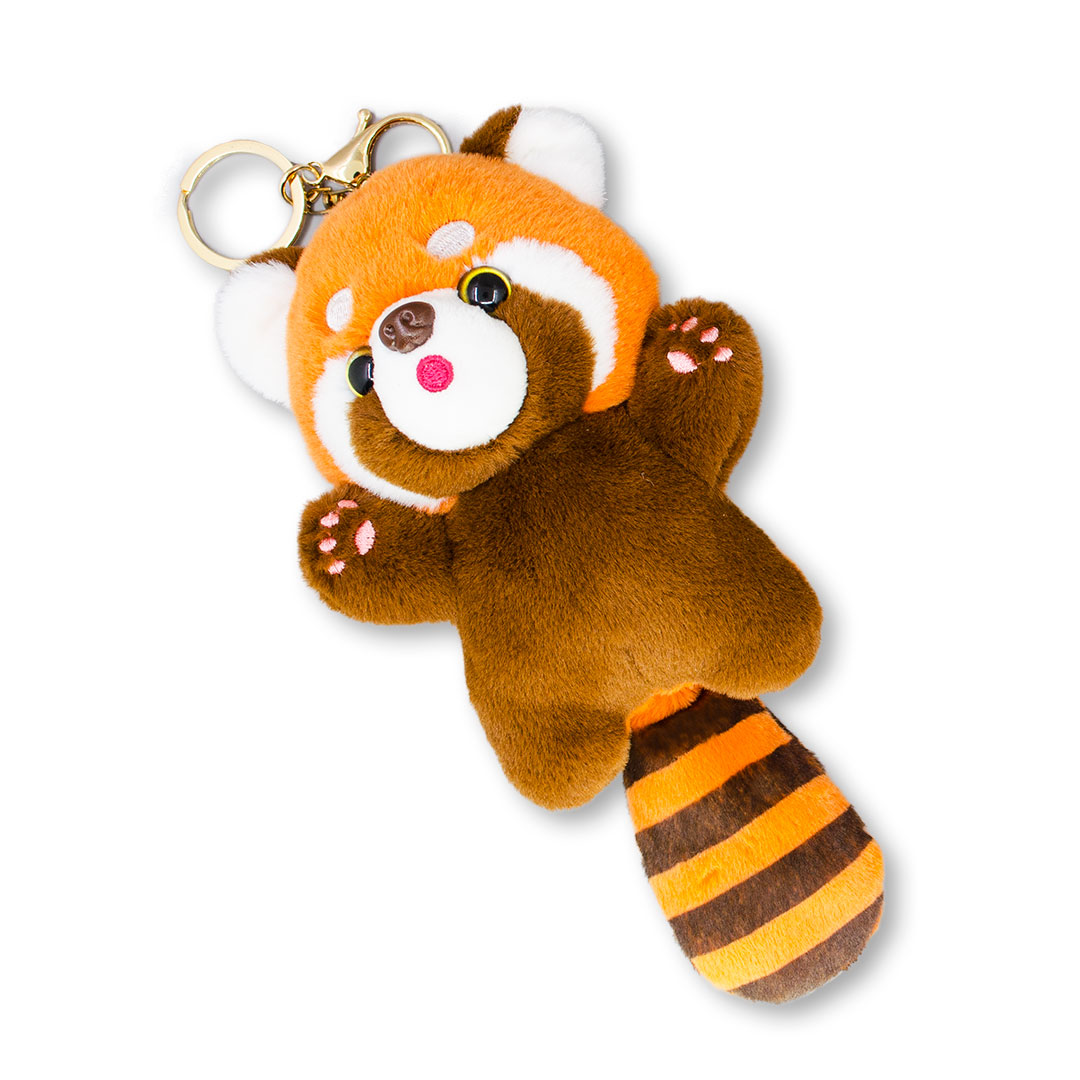 Mini Hugable Cute lesser panda,park,zoos,Plush, Doll, Satchel Bag ,Jewelry, School Bag, Backpack Pendant,Car,Charm, Keychain, Ornament,Plush, Toy ,Holiday Gift,Gift For Halloween Easter Christmas Valentines Birthday Gift
