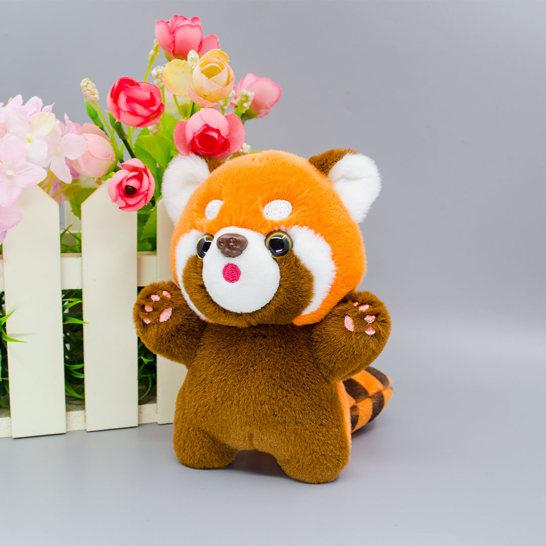 Mini Hugable Cute lesser panda,park,zoos,Plush, Doll, Satchel Bag ,Jewelry, School Bag, Backpack Pendant,Car,Charm, Keychain, Ornament,Plush, Toy ,Holiday Gift,Gift For Halloween Easter Christmas Valentines Birthday Gift
