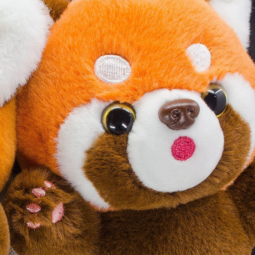 Mini Hugable Cute lesser panda,park,zoos,Plush, Doll, Satchel Bag ,Jewelry, School Bag, Backpack Pendant,Car,Charm, Keychain, Ornament,Plush, Toy ,Holiday Gift,Gift For Halloween Easter Christmas Valentines Birthday Gift
