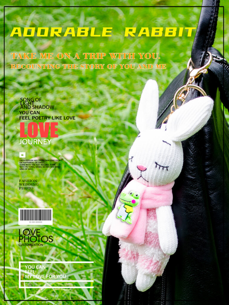 Xiong Workshop - Mengmeng Rabbit Keychain Pendant
Bag Pendant，Rabbit pendant，Backpack keychain pendant，Plush Doll，Decorative hanging decorations，gift，Holiday gifts，Trend Pendant，Backpack ornament，