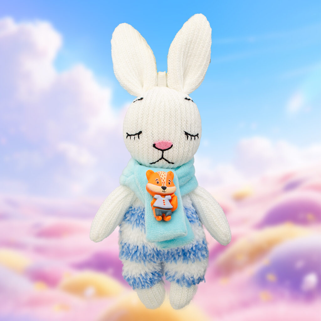 Xiong Workshop - Mengmeng Rabbit Keychain Pendant
Bag Pendant，Rabbit pendant，Backpack keychain pendant，Plush Doll，Decorative hanging decorations，gift，Holiday gifts，Trend Pendant，Backpack ornament，