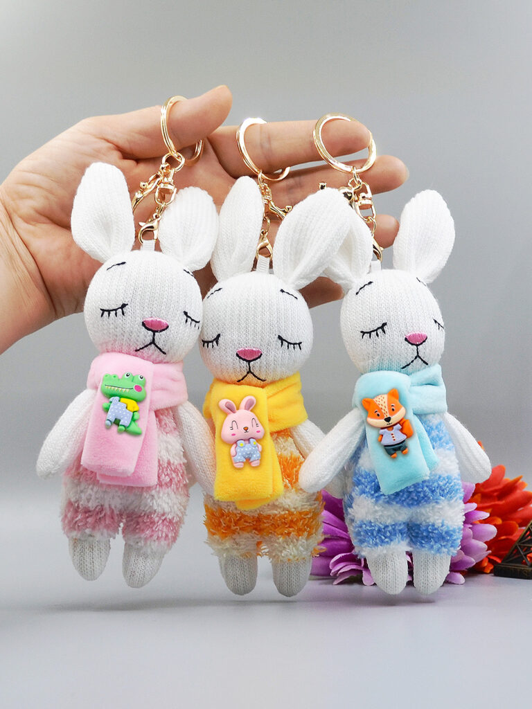 Xiong Workshop - Mengmeng Rabbit Keychain Pendant
Bag Pendant，Rabbit pendant，Backpack keychain pendant，Plush Doll，Decorative hanging decorations，gift，Holiday gifts，Trend Pendant，Backpack ornament，